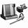 WO101 HL10 Bundle - Plantronics - Savi Office Convertible MOC Wireless Headset System w/ HL10 Handset Lifter