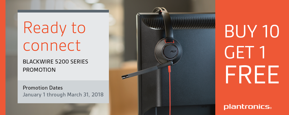 Plantronics Blackwire 5200 Promo